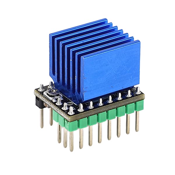 Stepper Motor Driver TMC2226 256 Microstep Lav Støj med Køleplade 3D Printer Tilbehør