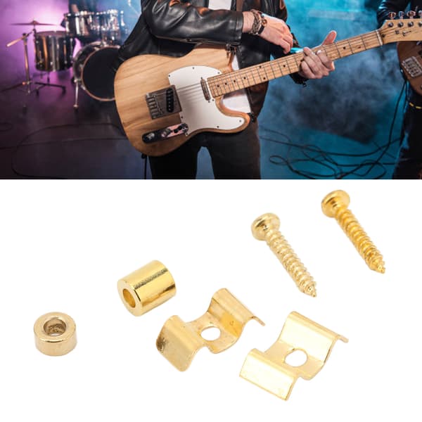2-pack guldjärn gitarrstränghållare mini gradfri för ersättning