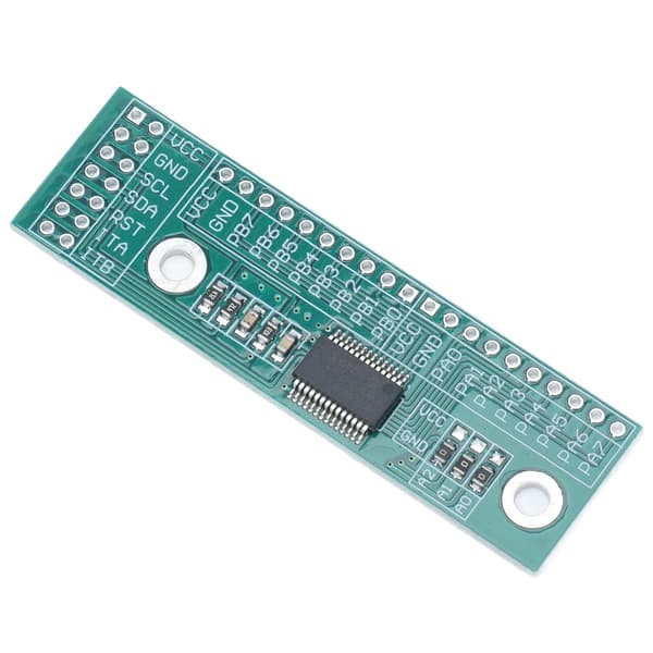 IO-udvidelsesmodul I2C-interface 16 bit IIC input-output udvidelsesstiftkort MCP23017‑E/SS