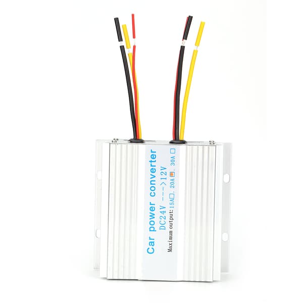 24V til 12V 20A 240W Bilstrømomformer DC-adapter til bus, lastbil, autocamper, solsystem