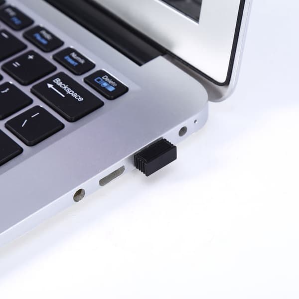 2.4G Trådløst Slankt Nummerpad 18-Tasters Mini USB Dongle Bærbart Numpad med Auto-Søvn