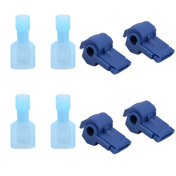 120 par TTap Quick Splice Wire Electrical Terminals Connectors Assortment Kit (Blå)