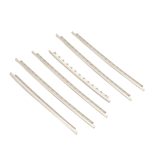 20-pack gitarr vit kopparbandtrådssats 2 mm för folkgitarrer