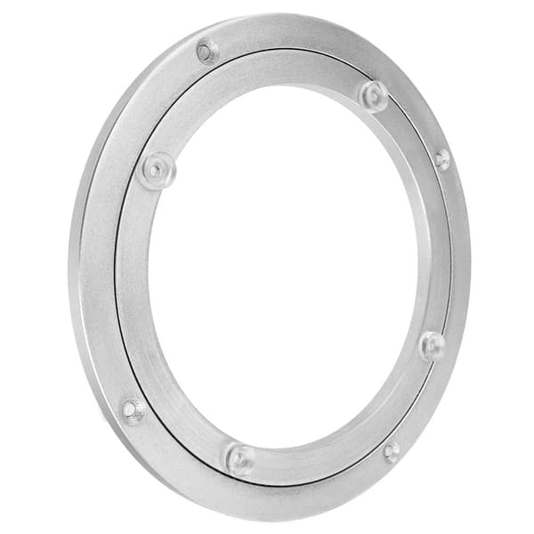 8 tums roterande displaybas i aluminiumlegering, runt displayställ
