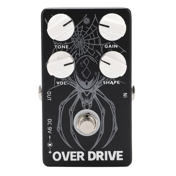 Gitarr Stompbox Overdrive Speed Music Gear med True Bypass CP-65 DC9V