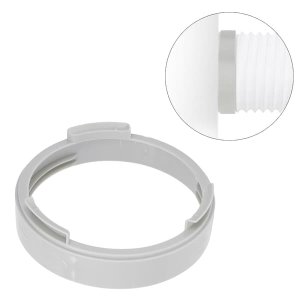 Luftkonditioneringsavgasrörsanslutning Koppling ABS 150 mm Adapter för utbyte
