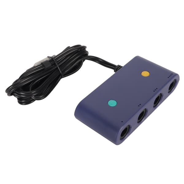 Gamecube Controller Adapter 3-i-1 Konverter til Wii U Switch PC Gaming