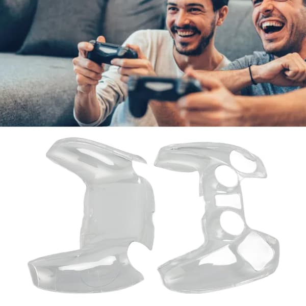 Klar beskyttende hardcase til PS5-controller, stødsikker, ridsefast, bærbart PC-cover