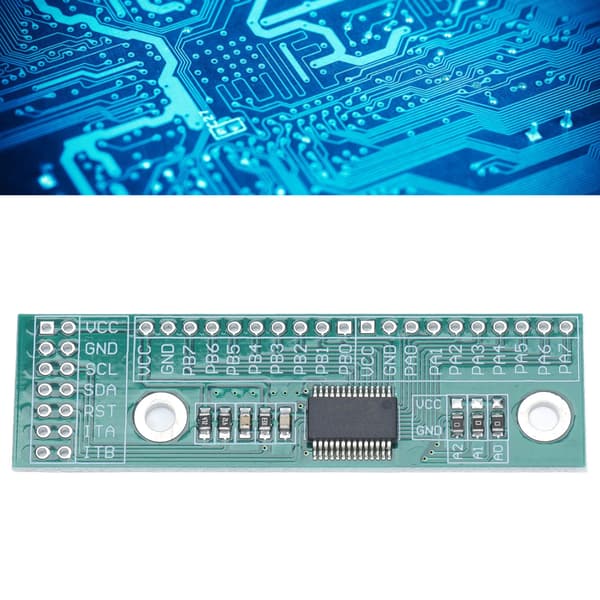 IO-udvidelsesmodul I2C-interface 16 bit IIC input-output udvidelsesstiftkort MCP23017‑E/SS