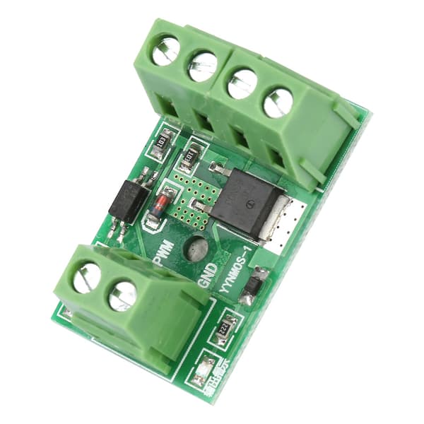MOS FET Driver Modul Høj Effekt PWM Switch Kontrolkort 3-20V til 3.7-27VDC 10A
