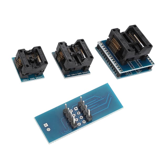 9 stk. IC-programmeringsadapter-sæt til TL866CS TL866A EZP2010 Chip Extractor Tool