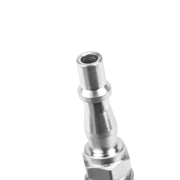 1/4\" BSP Y-stykke 3-vejs pneumatisk lynkobling luftpumpkompressorforbindelse galvaniseret jern