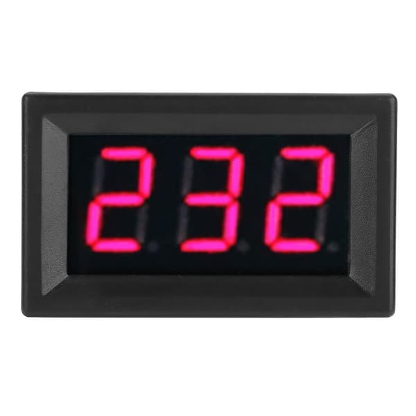 1 stk. Digital 0,36\" LED Display Voltmeter AC Spændingsmåler Panel 70-380V