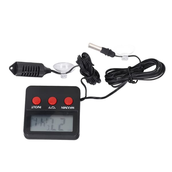 Fugtighedstemperaturmåler Mini Termometer Digital Display Temp Sensor Måler Hygrometer DTH‑74