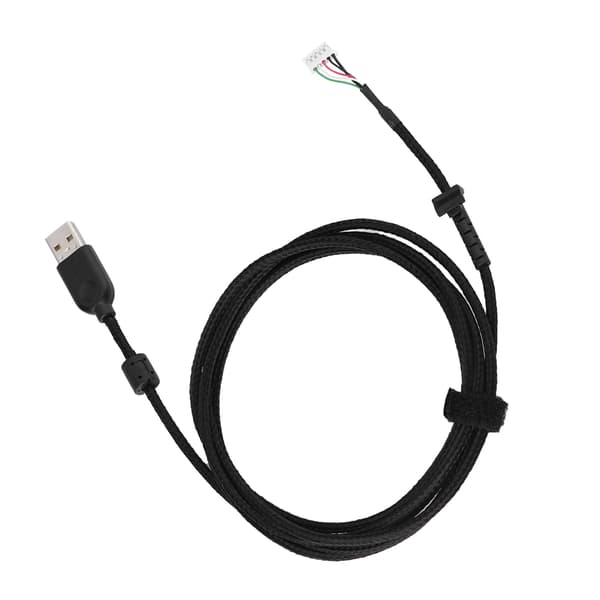 USB-museledning 2,19yd Plug & Play erstatningskabel til Logitech G502