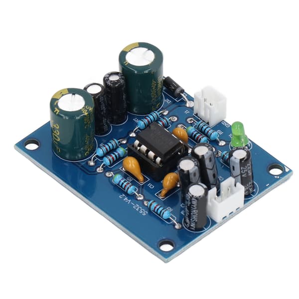 Forforstærkermodul Audio Forforstærkerkort NE5532 Chip Tilbehørsdel til Udskiftning