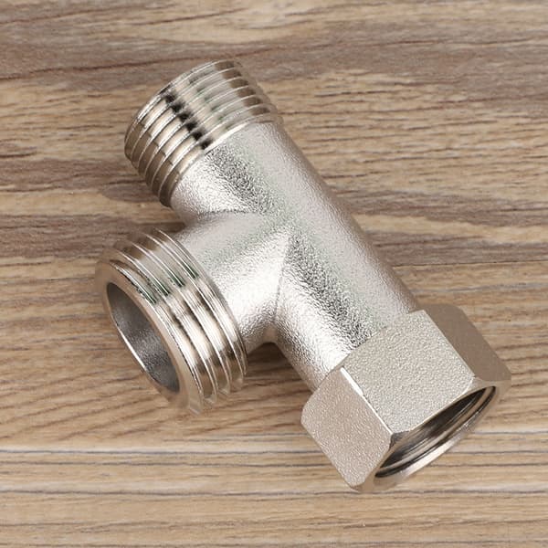 2 st 3-vägs anslutningsventil Toalettavledarventiladapter Spolventil (EU3/8)