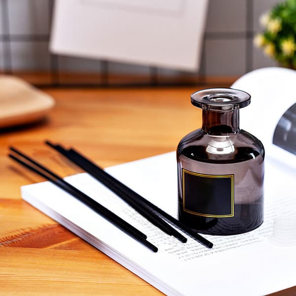 50 ml Reed Diffuser Tar Bort Lukt Eldfri Diffuserolja Naturlig Diffuser för Kontor