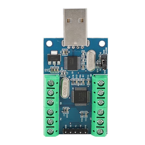 STM32 USB ADC-modul 10CH 12Bit dataindsamlingskort UART seriel interface