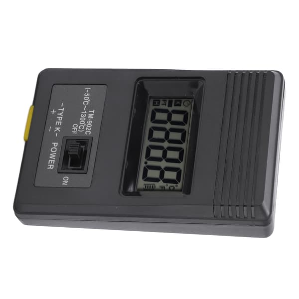 Tm‑902c Industriel LCD-display Digital Sensor Termometer med Buet Skaft Overfladetermoelement ‑50‑500℃