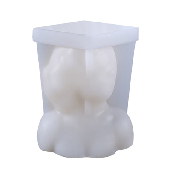 DIY Silikone Lysform 3D Silikone Støbeform Lysfremstilling Form Dame Kropsform Silikoneform