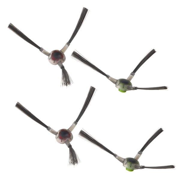 4-pack sidoborstar reservdelar för Deebot DE55 DE6G DD33 DJ35 robotdammsugare