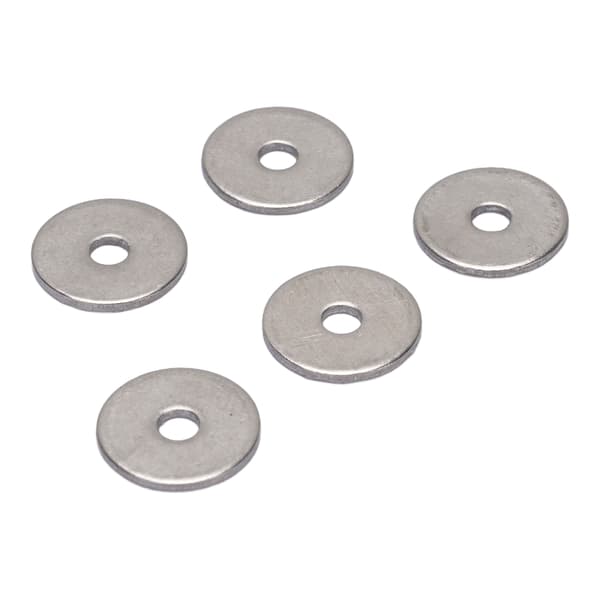 Rustfrit Stål M2 Fladskive Sortiment 500 stk., 2.5x10x0.5mm Metrisk Boltafstandsæt til Præcisionshardware