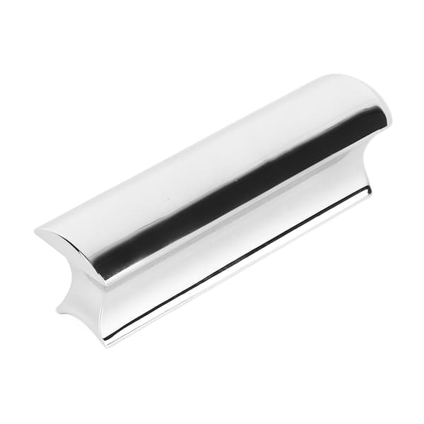 1 st Rostfritt Stål Elgitarr Slide Finger Tone Bar Gitarrtillbehör för Elakustisk Bas