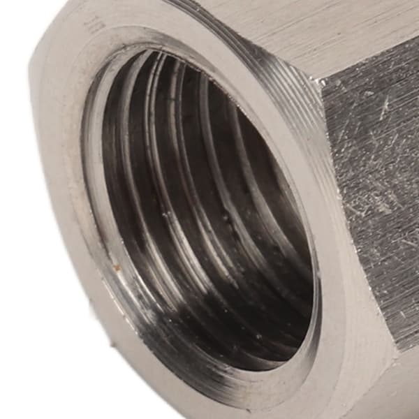 1/8\" NPT hun til M10x1.0 han manometeradapter, 304 rustfrit stål, lækagesikker universal pasform til bil