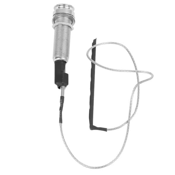 Akustisk gitarrpickup under sadel Piezo Pickup Stick med 6,35 mm Endpin Output Jack