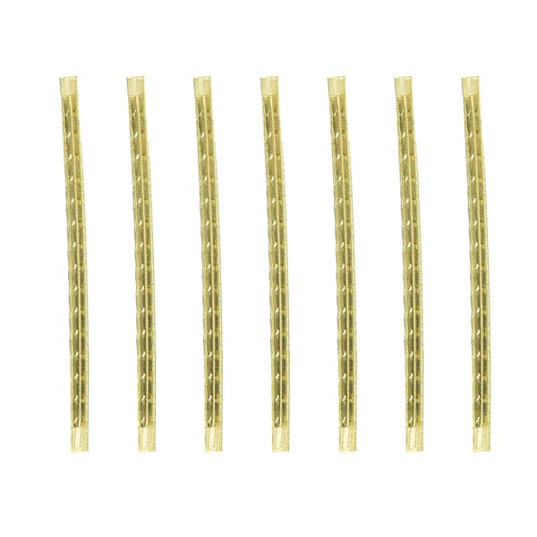 24 st/set elgitarrbandtråd gitarrgreppbräda mässingsbandtråd bredd 2,7 mm