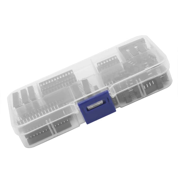 66 stk. IC-chipfatning fladstift DIP integreret kredsløbskomponentsortimentssæt 2,54 mm