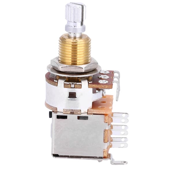 A500K elektrisk guitar lineær potentiometer tone trækknap switch pot pickup switch