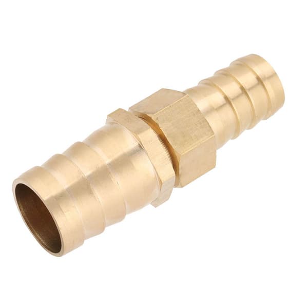 Messing modhagereduktion rørforbinder samlestykke rørfitting adapter (19-25mm)
