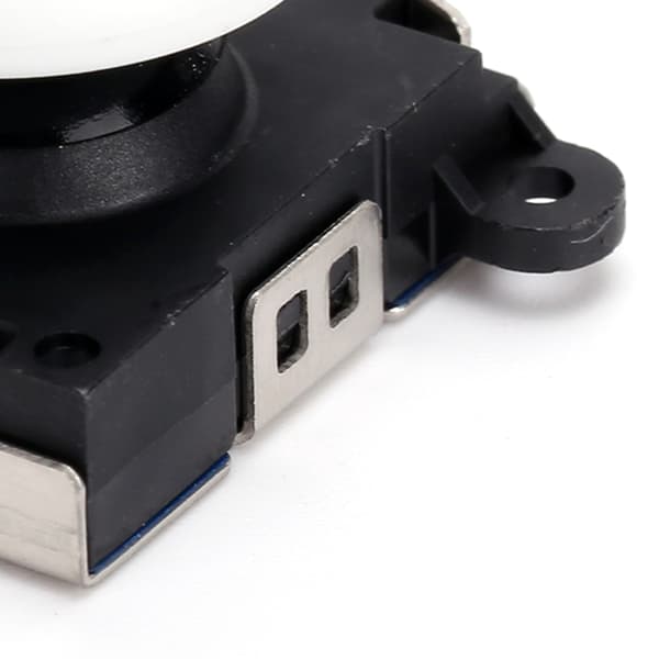 Erstatnings Tommelfingerpind Joystick Modul til Switch Joy-Con/Lite Controller, Hvid Analog Pind