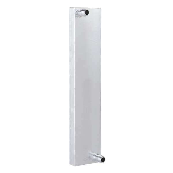 Aluminium Vandkøleplade 40x200mm Væskekøler Køleplade til PC