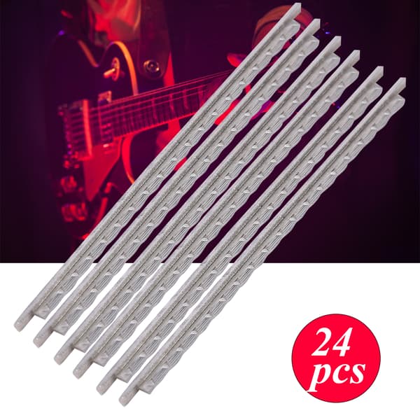 24st Elgitarr Bandtråd Cupronickel 1.89mm/0.07in B 2.8mm/0.11in H Gitarrtillbehör