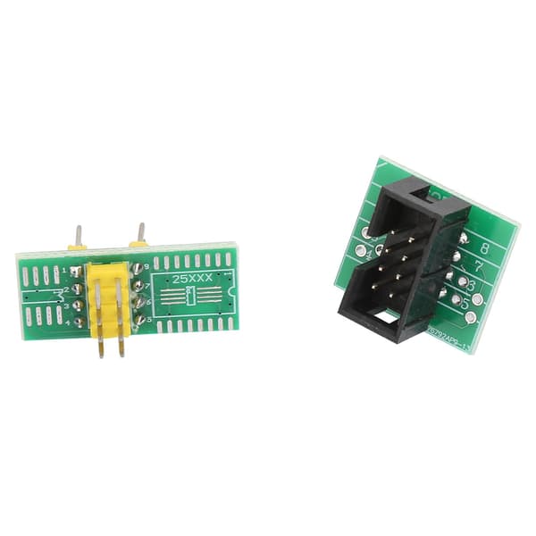 SOIC8 SOP8 Flash Chip IC Testklämma Programmeringssockel Adapterkort Kabel
