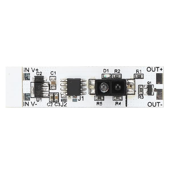 Infrarød refleksionssensorafbrydermodul med håndfejefunktion til LED-skabslampe DC5V-12V