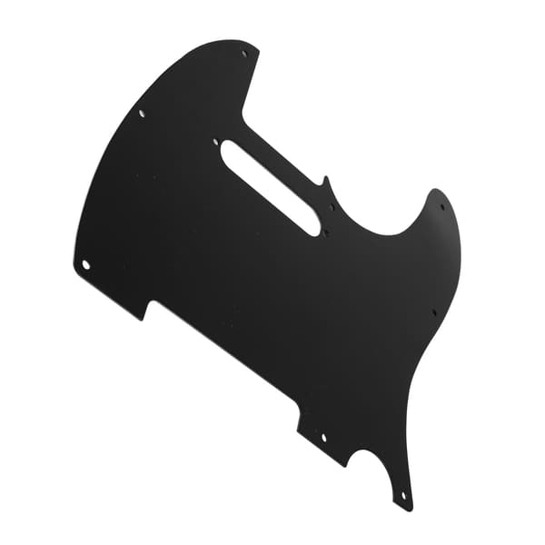 Svart elgitarr-plektrumskydd i aluminiumlegering, robust repskyddsplatta