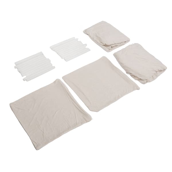 2-pack flexibla sofföverdrag, mjukt soffskydd, maskintvättbart, allround sofföverdrag, passar 3-sits 190-230 cm