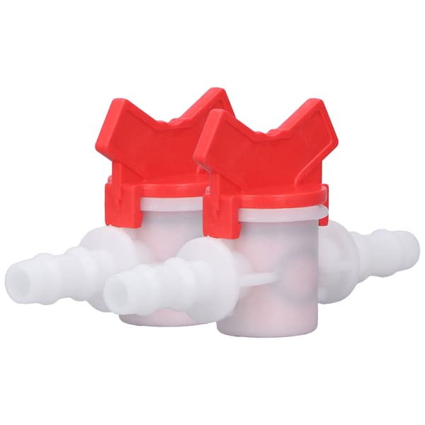 2 stk. flowreguleringsventil vandstopregulator ABS-afbrydertilbehørssæt 10 mm / 0,39 tommer
