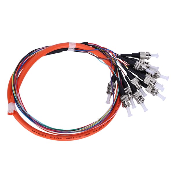 Fiber Pigtail Kabel 12 Kerner Multimode St UPC MM-0.9 til Netværkskommunikationssystem