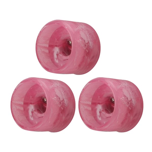 3st Elgitarrratt Sträng Potentiometer Kontroll Instrument Tillbehörssats Rosa