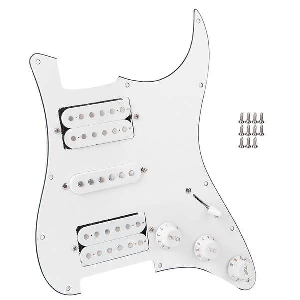 Elgitarrbräda Plektrumskydd Humbucker med HSH Pickup Förkopplad