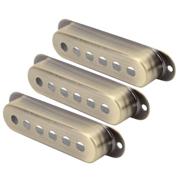 3 st mässing enkel pickup-skydd 48mm/50mm/52mm gitarrtillbehör för ST SQ elgitarr brons