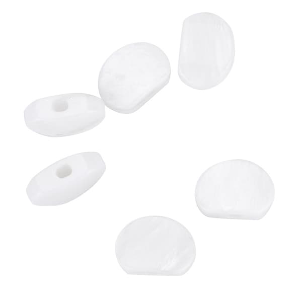 6 st/set Perspex Stämskruvsknoppar för Gitarr #1