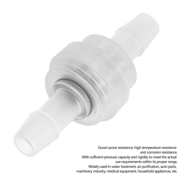 5 st plastbackventil enkelriktad backventil för vattenrening (6 mm)