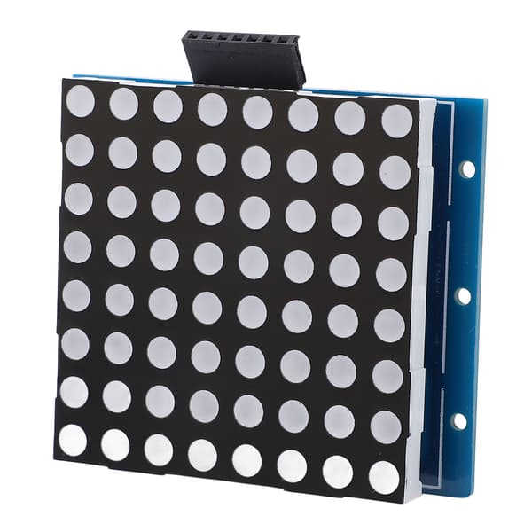 LED Matrix Kontrollmodul 8x8 64 Bit Panel SPI Gränssnitt DC5V Enkelsidiga Datorer