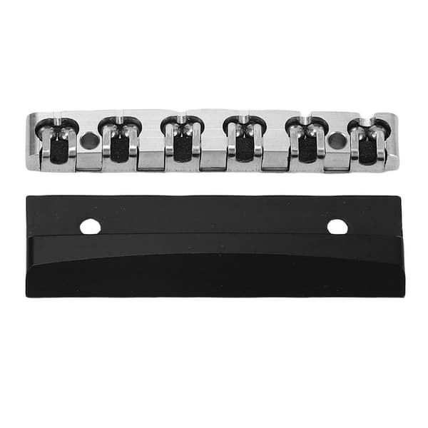 Elgitarr Roller Nut 43mm Rostfritt Stål Stall Del för Tele Style
